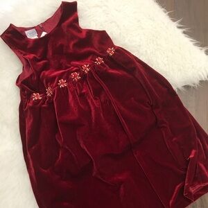 Talbots Velvet Dress Sz 8 NWT